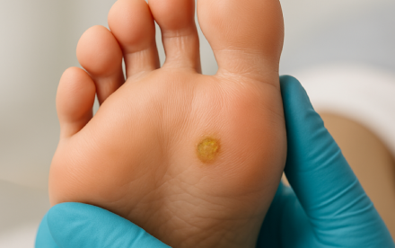 פדיקור רפואי ביבלות ברגליים